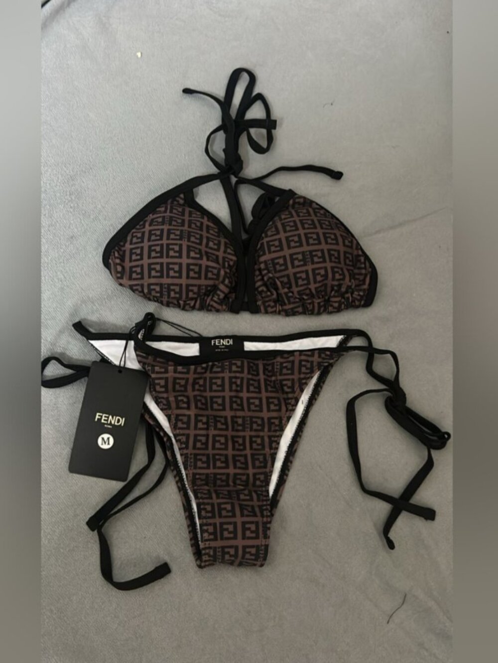 Black Fendi Bikini